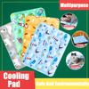 Pet Cooling Mat Ice Silk Dog Cat Sleeping Pad Portable Summer Cool Bed Mat for Small Large Dogs Cats Cooling Mattress Blanket