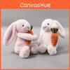 Jellycat Rabbit Plush Toy With Floppy Ears And Carrot For Kids Decor Room
