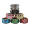Hip-hop Trendy Rhinestone Bracelet, Personalized Diamond-encrusted PU Leather Bracelet