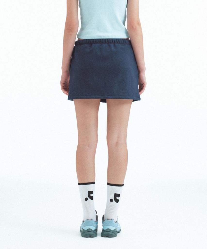 Rest And Recreation Sweat Mini Skort - Navy