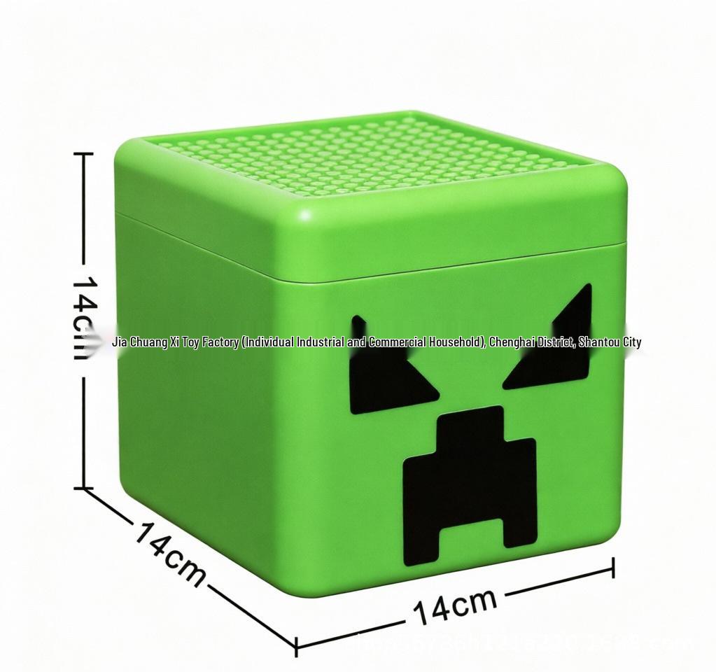 Minecraft Magnetic Building Blocks - Educational Toy for Kids 6+, Large Particles