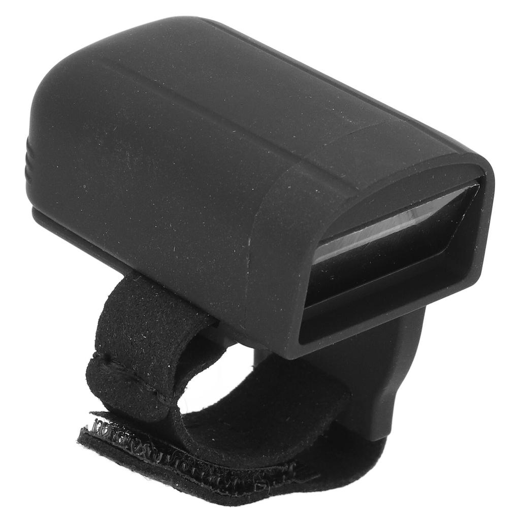 1D 2D Ring Barcode Scanner 2.4G Wireless Bluetooth CCD Red LED Finger Barcode Scanning Tool Built in Battery