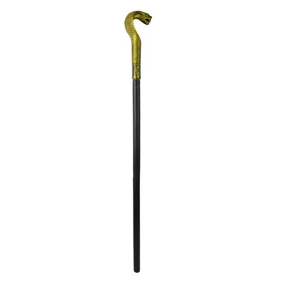 Halloween Snake Staff Egyptian Walking Stick Cane Halloween Party Pimp Cane Prop for Dress Up Cosplay Costume