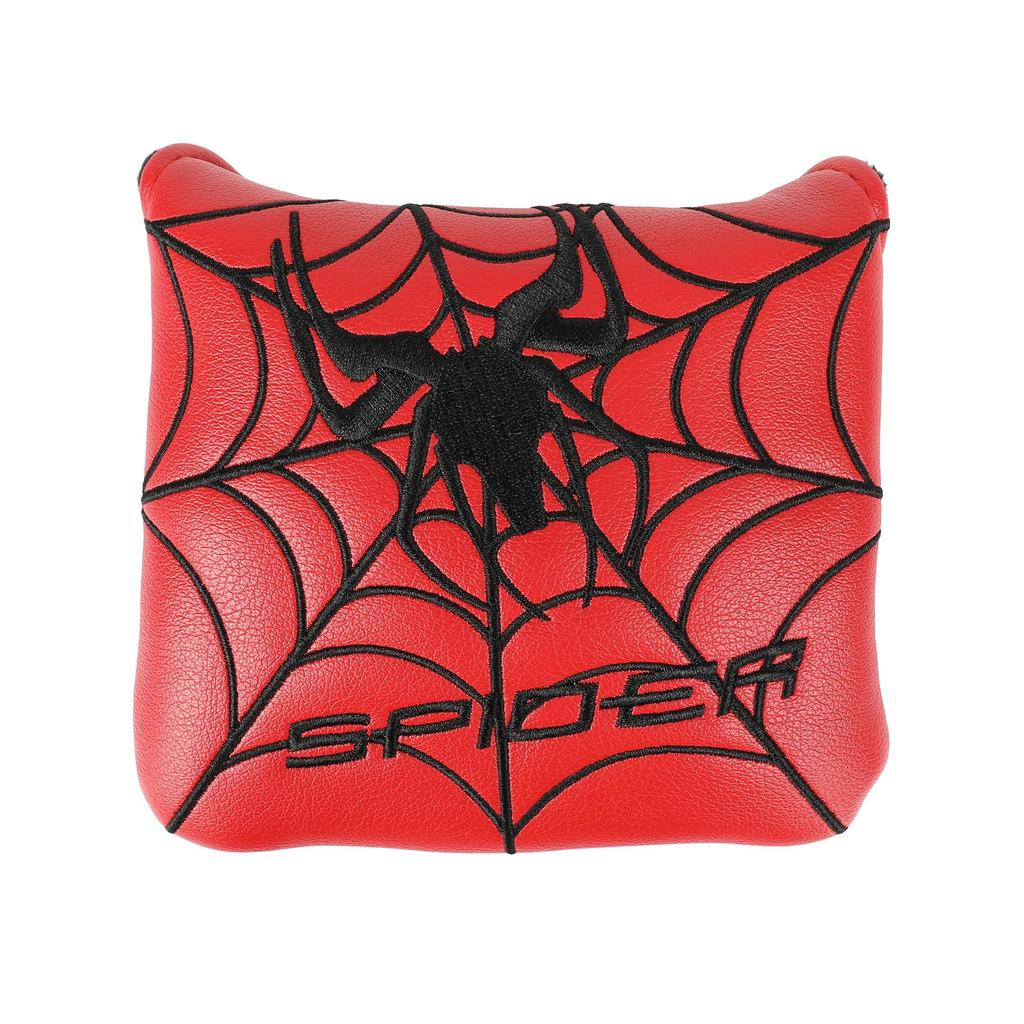 Spider Embroidered Golf Putter Head Cover