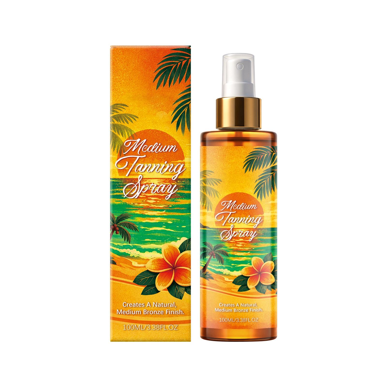 

Evening Skin Darkening Spray Perfect For Summer Outdoor Use Helps Tan And Even Out Skin Tone, Giving A Smooth, Bright And Natural, One Size оранжевый
