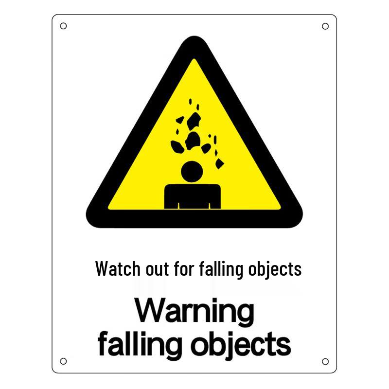 Haishidike GNJZ-1330 Safety Warning Signs Adhesive Sticker 25x31.5cm