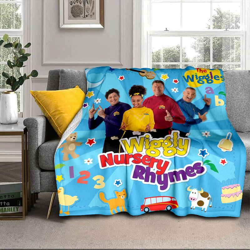 Coperta Morbida e Didattica Coperta in Flanella per letto, divano, Campeggio, Escursionismo, Essenziali per Picnic, regalo per la famiglia Regali per Fan