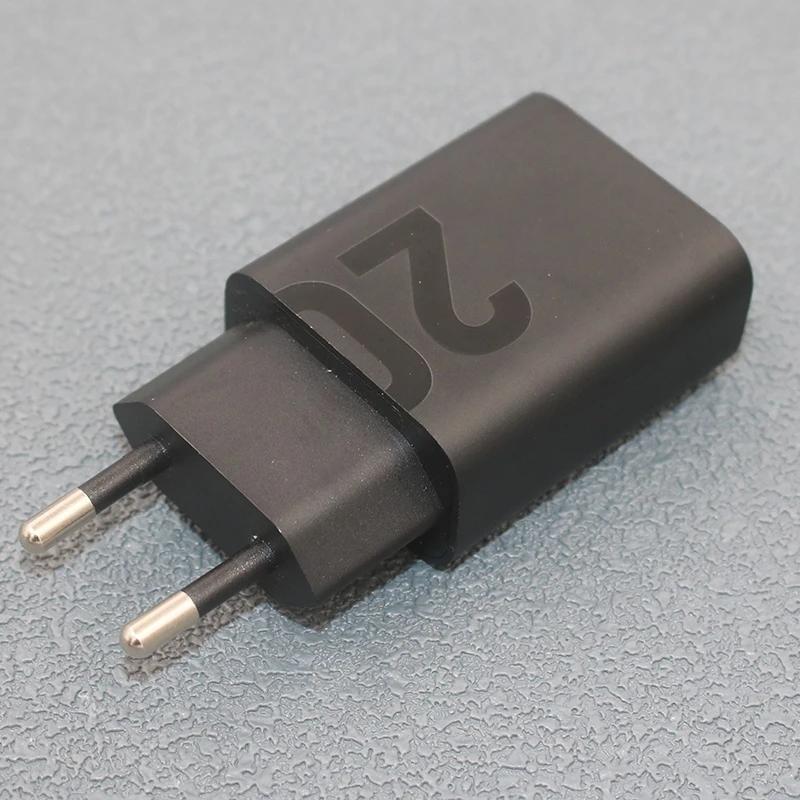 20W EU Plug Charger For Motorola Moto Edge S30 G60 G9 G6 G51 G34 E32 E7 Plus Fast Charge Power Adapter USB Micro/Type C Cable