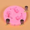 Halloween Skull Silicone Mold 3D Fondant Mold DIY Resin Ornament Mold Nonstick