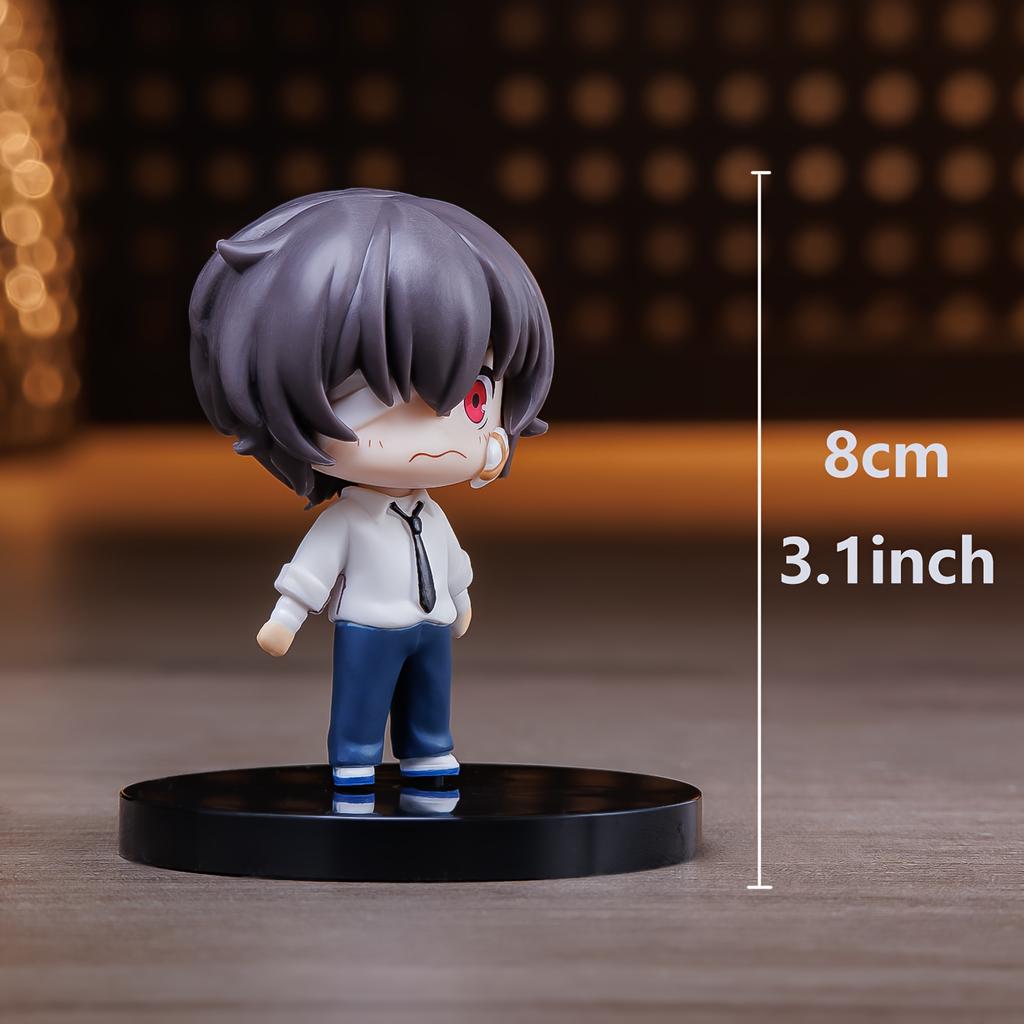Writer Dog Japanese Writer Anime Series Osamu Dazai Nakaya Nakaya Model Statue Anime Peripherals Home Decorations Small Gifts Ho