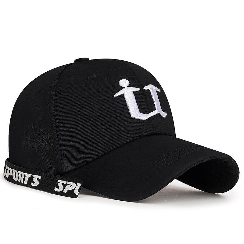 Spring Summer Baseball Cap Embroidery Men Women Ribbon Sunhat Snapback Hat Sun Visor Hats Fishing Hat Peak Cap