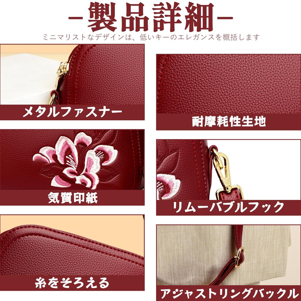 [FSD.WG] Women's Crossbody Shoulder Bag, Designer, Compact, Lightweight (0.41kg), Water-Repellent PU Leather, Stylish Print, Popular, Stylish,