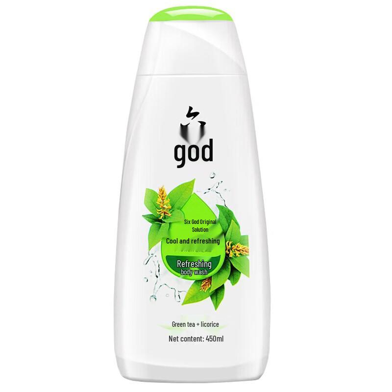 Liùshén Green Tea & Licorice Cooling Shower Gel