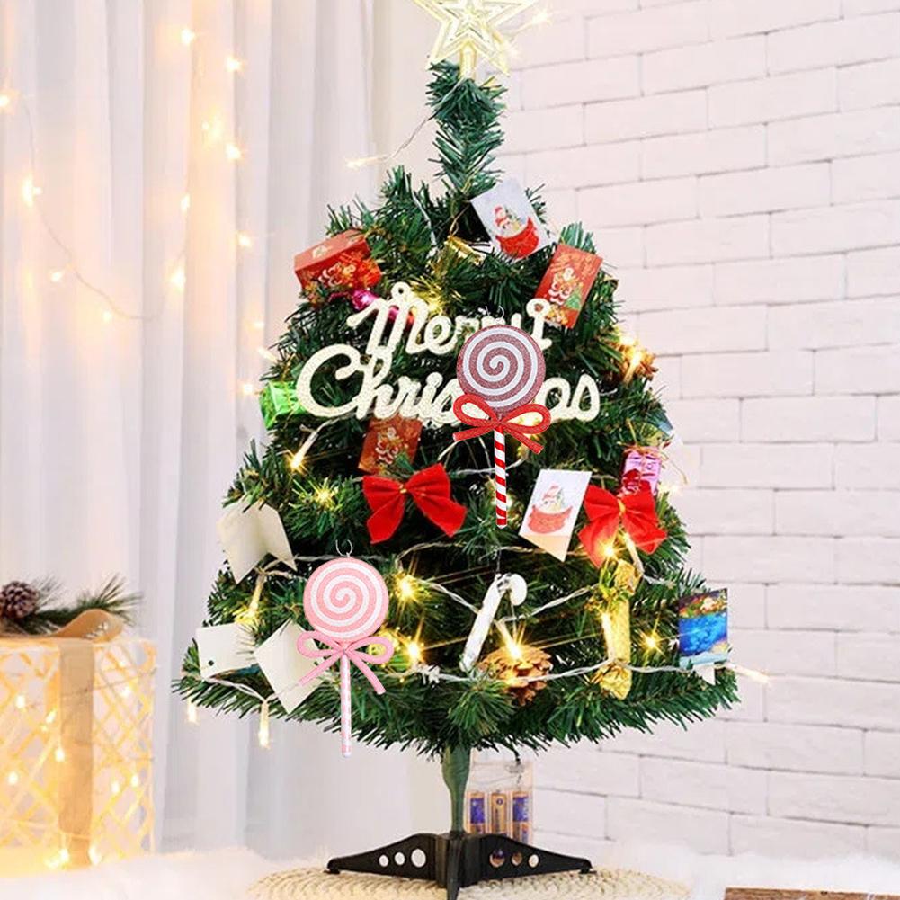 Candy Decor Christmas Lollipop Ornament Xmas Tree Decoration Classic Candy Shape