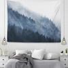 Home Wall Decoration Tapestry Mountain Fog Forest Background Hanging Cloth Office Living Room Tapestry