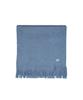 Nigaennikol Butterfly Embroidered Fringe Muffler_Blue