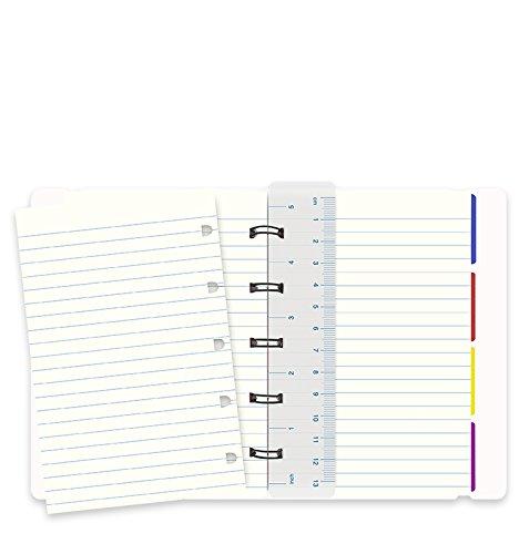 Filofax Notebook Pocket Impression Black and White 115046 (Official Import)