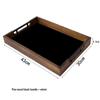 ZISIZ Bamboo Wood Serving Tray