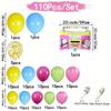 Music Theme Radio Balloon Wreath Passionate Lively Party Atmosphere Arrangement Balloon Chain Package