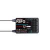 Radiolink R8FG 2.4Ghz V2.1 3ms Latency 8-Channel Gyro Receiver with Voltage Telemetry, Waterproof RX for RC Crawler Car Boat Radio Controller,