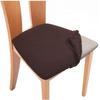 Luxurious Stretch Dining Chair Seat Covers Soft Removable Elastic Slipcovers Protector