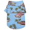 Pet Hawaiian Shirt Cool Breathable Hawaiian Beach Print Dog Summer Camp T Shirt for Dogs and Cats