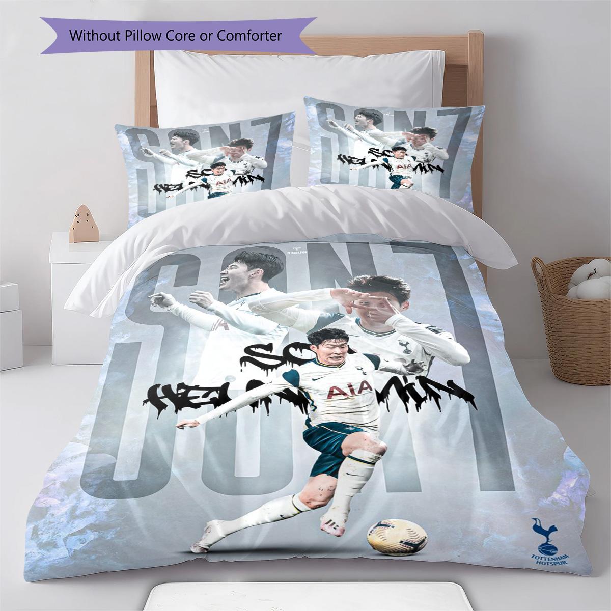 

Комплект постельного белья с одеялом Tottenham Комплект одеял Наволочки Домашний Декор Подарок на День Рождения (1 пододеяльник + 2 наволочки, без наполнителя) 135x200cm