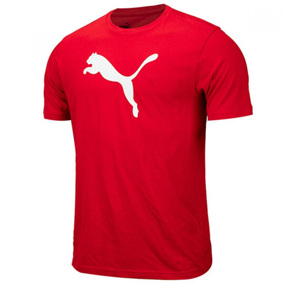

Puma Short Sleeve Team Rise Logo Cotton Jersey 65870501 red/S