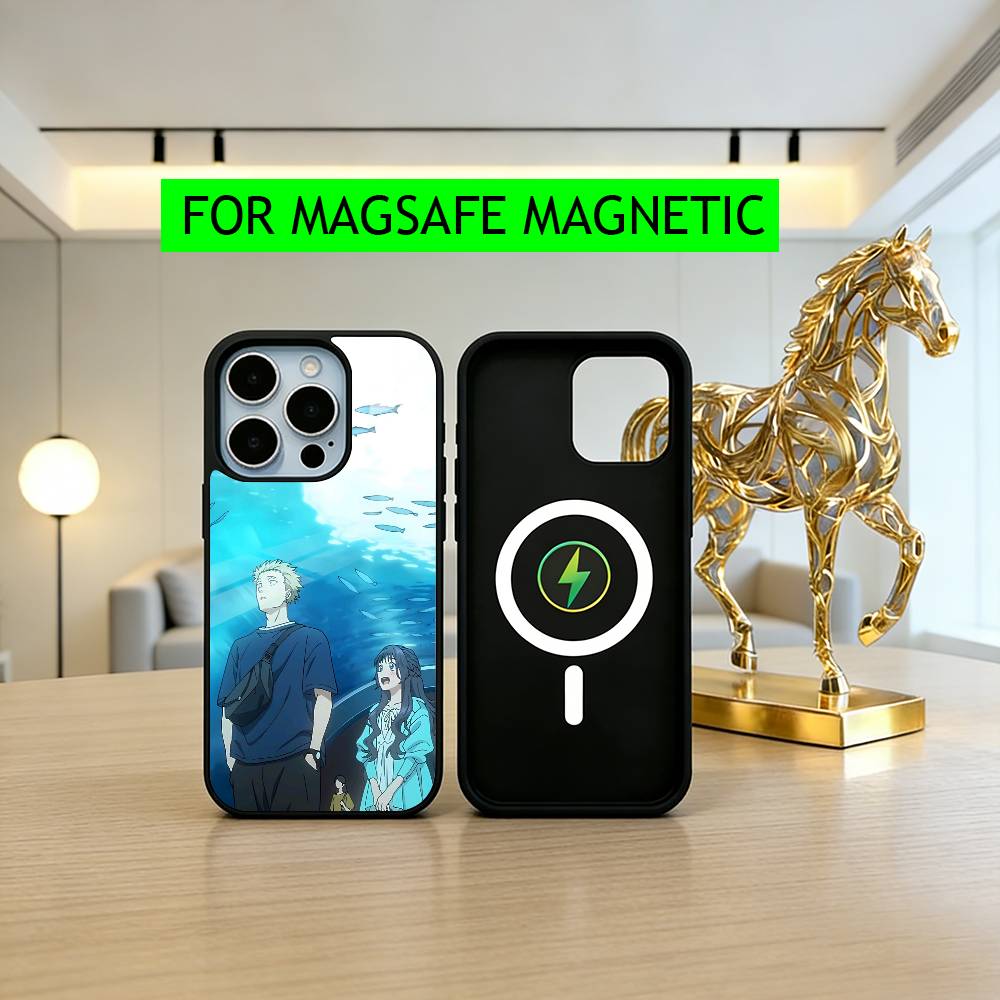 Kaoruko W-Waguri Rintaro T-Tsumugi-ES Phone Case For iPhone17,16,15,14,13,12,11 Plus,Pro Magnetic with Magsafe Wireless Charging