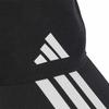 Adidas Men's Baseball 3-Stripes Clima Cap, JUZ42, Black/White (JY0938)