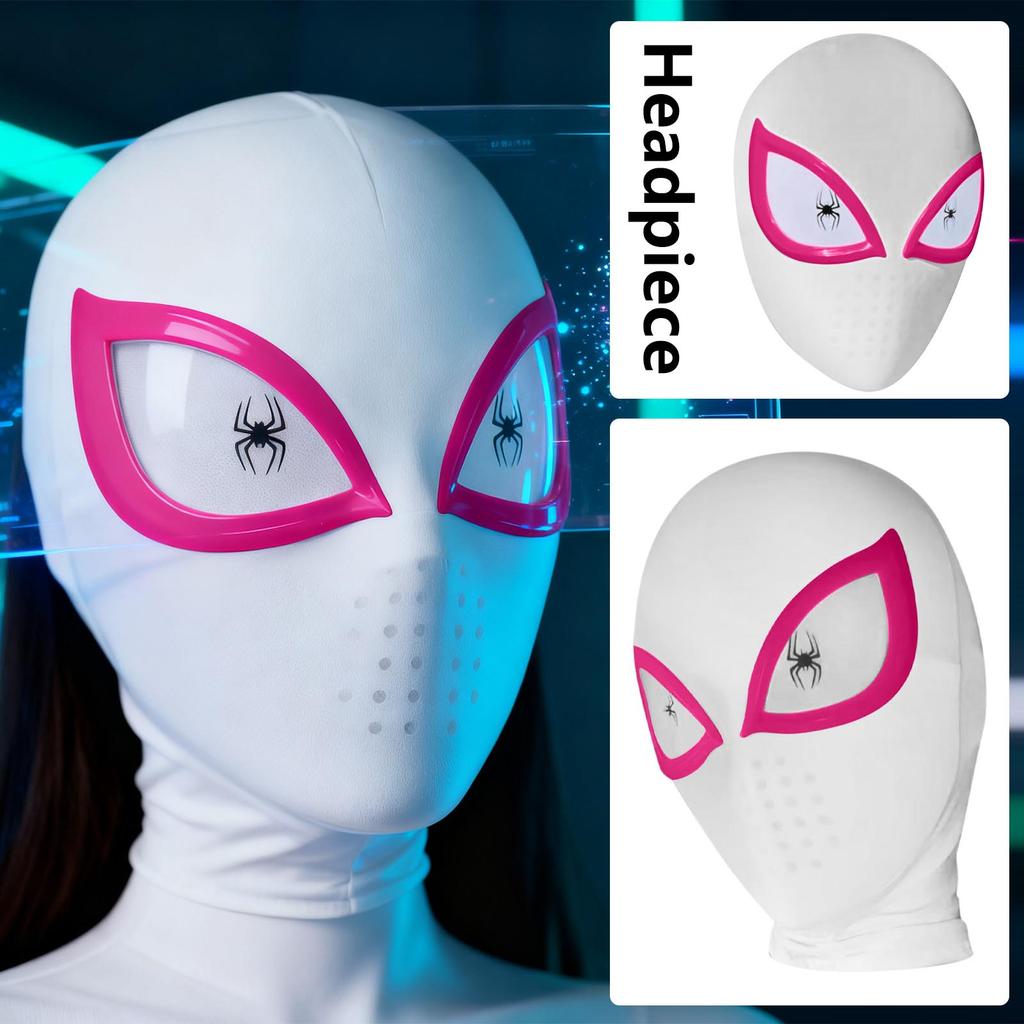Gwen Headpiece -Activated Glow-in-the-Dark Cosplay Electric Mask Gift For Adults And Children