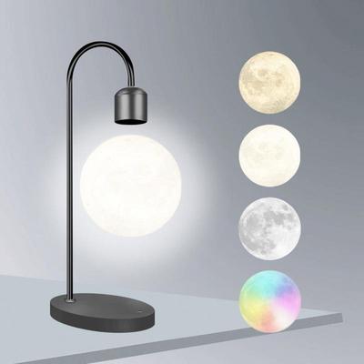 Super Color Yahei Magnetic Levitation 3D Moon Lamp - Large Romantic Night Light Ornament