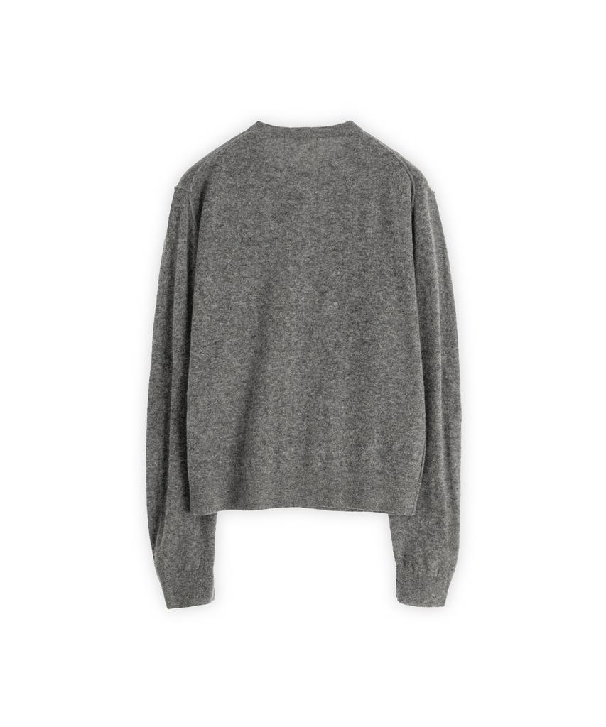 Brownyard Soft Round Cardigan, Gray