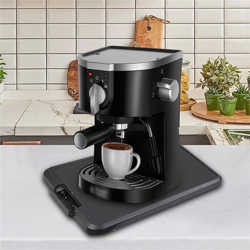 Sliding Tray Sliding Coffee Maker Tray Kitchen Appliance Slider Plastic Material
