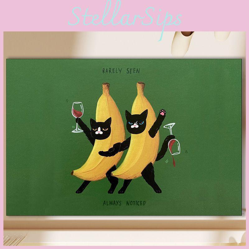 Cartoon Nonslip Cat Bathroom Rug With Waterabsorption For Bedroom Or Room Living