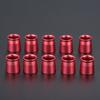 10 Pcs Golf Club Ferrules Aluminum Golf Shafts Sleeve Adapter Replacement Accessories for 0.335 or 0.370 Tip Irons Shaft