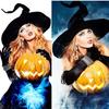 Halloween, Wrinkle Twist Magic Hat, High Quality, Thick Velvet Fabric, Witch Hat, COS Dress Up, DIY Lolita Hat