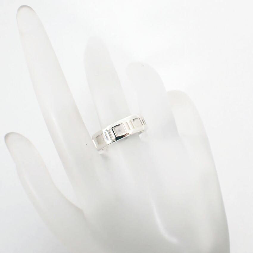 [Used] TIFFANY 925 Atlas Ring, Size 13.5, J43-5
