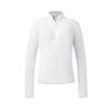 Fila Golf Series Simple Sports Golf Versatile Comfortable Slim Knit Jacket Women Jacket Jade-White A11W625502FWT