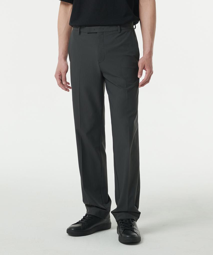 MUSINSA STANDARD Sportive Straight Slacks [Gray]