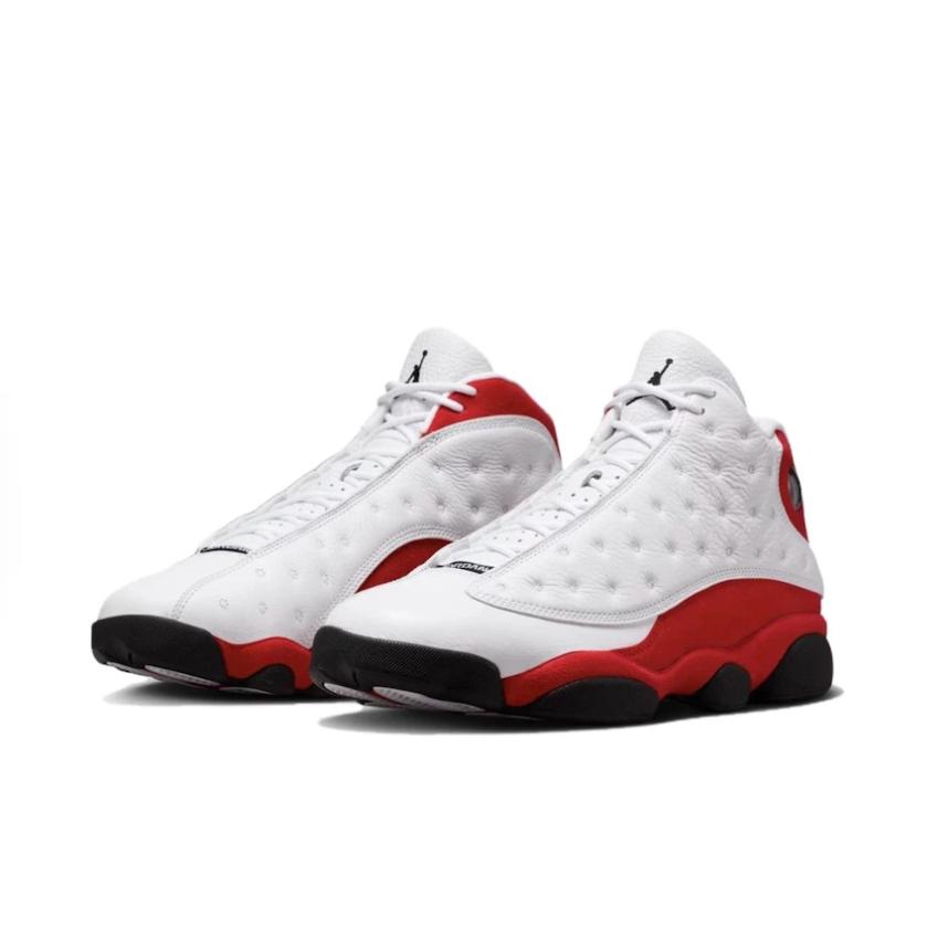 Air Jordan 13 Retro Chicago 2026 Unisex Sneakers White Black True-Red 414571-102