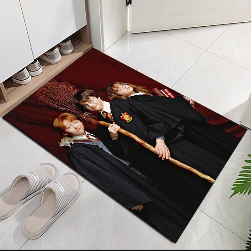 Harry Potter Printed Carpet, for Office Chair Living Room Bedroom Kitchen Room Decor Gifts.