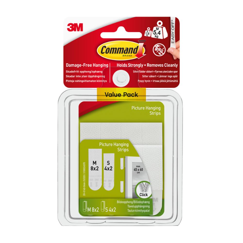 Command 17203 Picture Strips Small/Medium Combi Pack