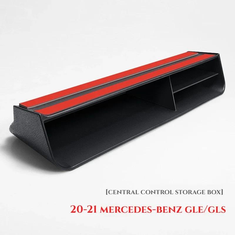 Car Central Control Storage Box for Mercedes Benz A B CLA GLB GLA GLE Class W177 W247 C118 X247 H247 W167 EQA EQB 2020-2025 Trim
