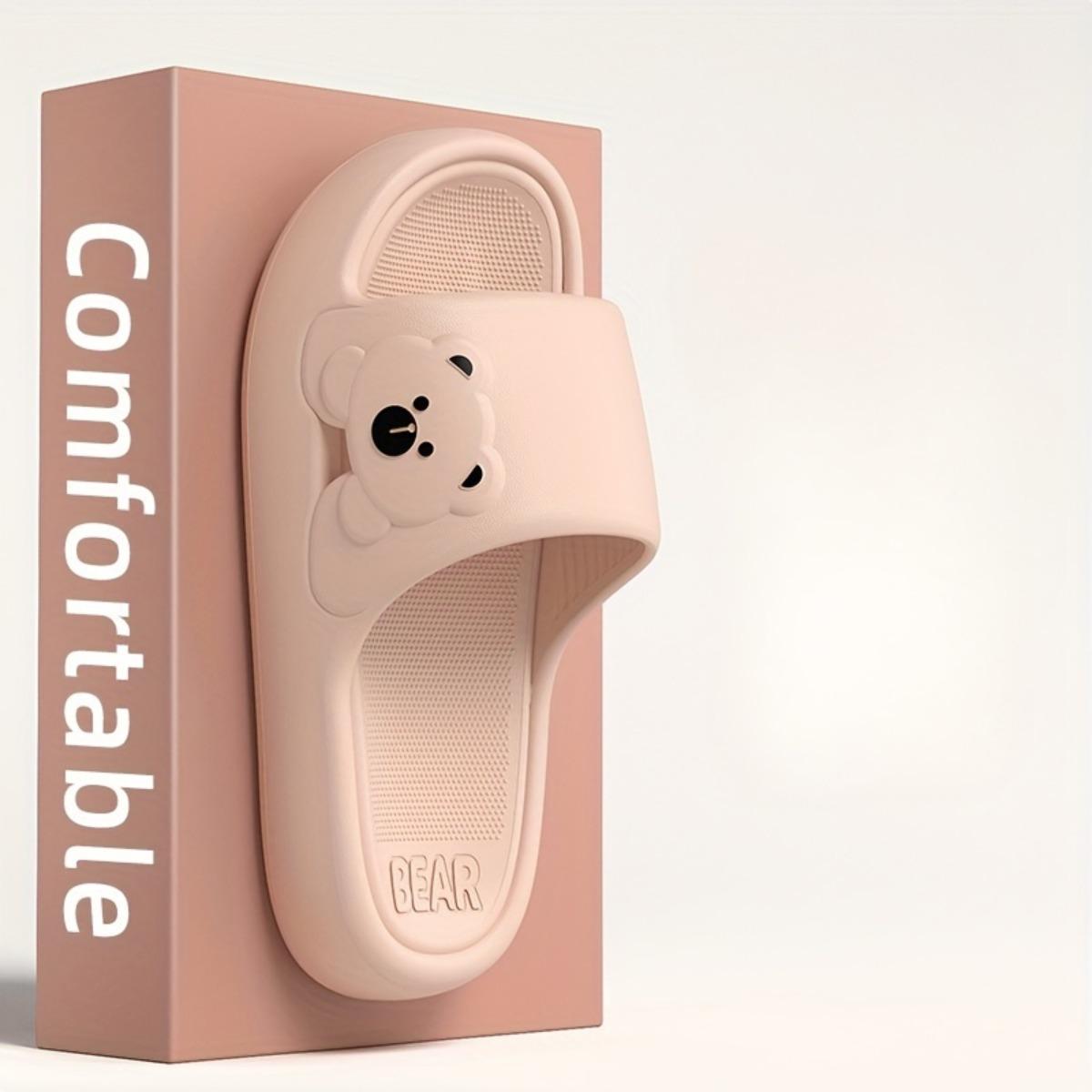 

Модные женские и мужские тапочки с героями мультфильмов, домашние тапочки, дешевые и удобные в носке, нескользящие и не имеющие запаха, домашние женские и мужские тапочки-сандалии из ЭВА 38-39 розовый