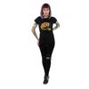 DC Comics Womens/Ladies Batman TV Series Catwoman Scratch Cotton T-Shirt