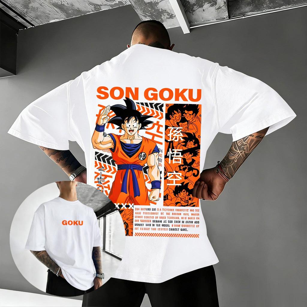 Dragon Ball Son Goku Anime T Shirt Men Women Streetwear Cotton Short Sleeve Top Manga Graphic Tee Casual Summer 2026 Y2k Clothes