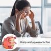 Translucent Axolotl Squeeze Toy Cute Axolotl Squeeze Toy Pink Pixel Style Stress Relief Fidget Toy Soft Gift For Kids Adults