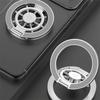 360 Rotating Magnetic Phone Holder Zinc Zinc Zinc Alloy Foldable Phone Grip Phone Ring Holder  Desk Use