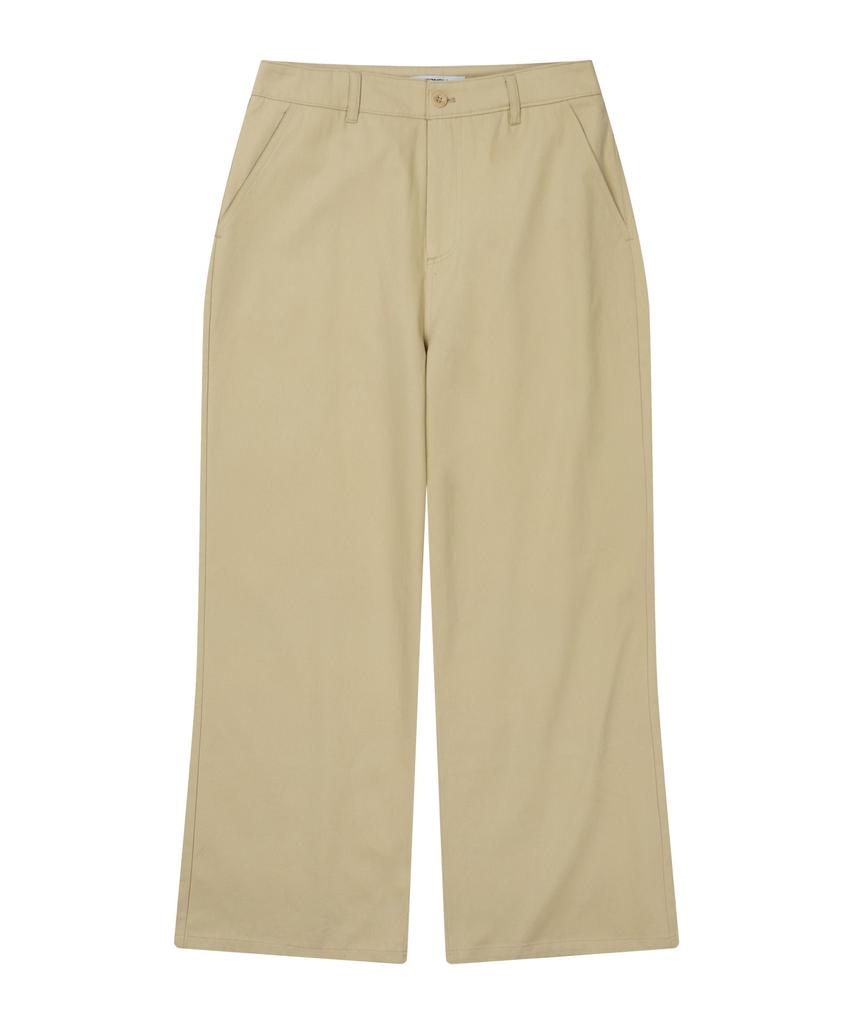 FERNOV Essential Semi-Wide Chino Pants Beige